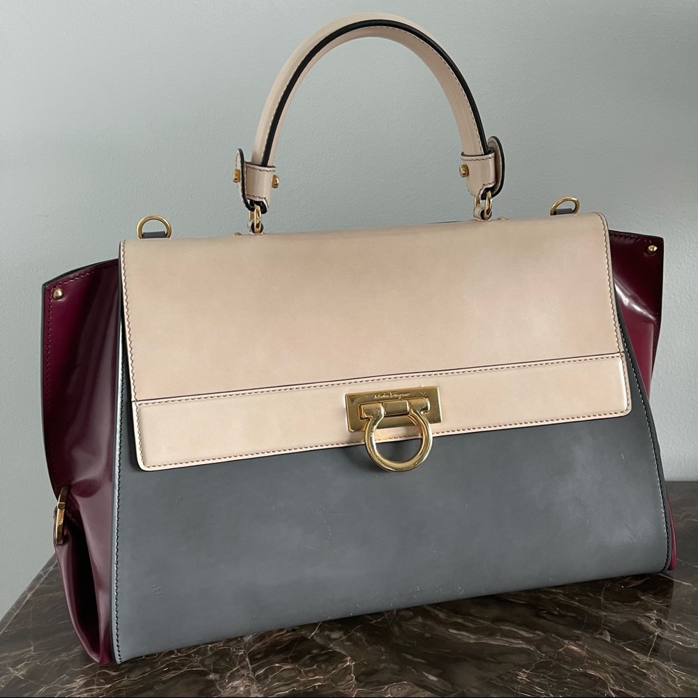 Salvatore Ferragamo Sofia Top Handle Purse
